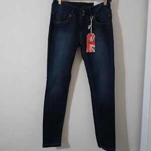 Pepe jeans london dark wash vera jean size 28